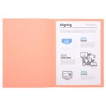 Paquet De 100 Chemises Forever® 220 100  Recyclé - 24x32cm - Rose - X 5 - Exacompta