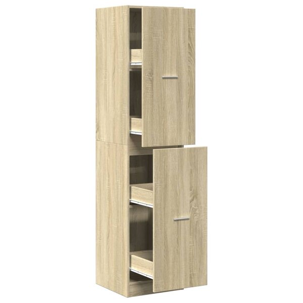 vidaXL Armoire d'apothicaire chêne sonoma bois d'ingénierie