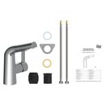 EISL Mitigeur de lavabo COOL avec douchette extractible chrome