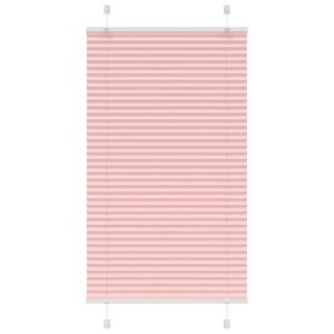 vidaXL Store plissé rose 70x150 cm largeur du tissu 69 4 cm polyester