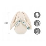 Peluche veilleuse nomade lapin Crème