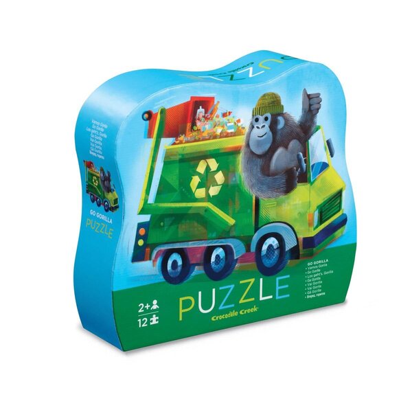 Mini puzzle Go le Gorille - 12 Pièces