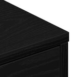 Meuble TV vidaXL en chêne artisan 80x34x35 5 cm en bois d'ingénierie