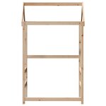 vidaXL Toit de lit pour enfants 108x70x176 5 cm bois de pin massif