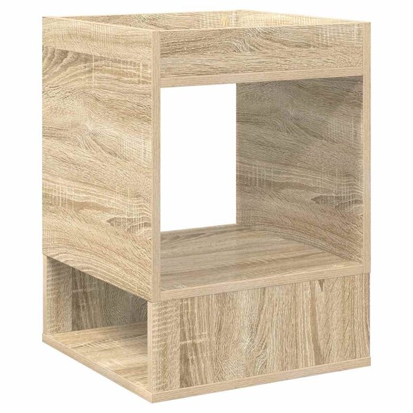 vidaXL Table d'appoint Chêne Sonoma 40 x 40 x 56 cm Bois d'ingénierie