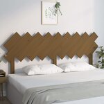 vidaXL Tête de lit Marron miel 178x3x80 5 cm Bois massif de pin
