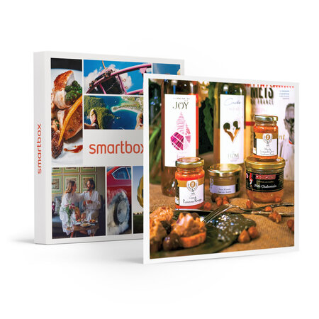 SMARTBOX - Coffret Cadeau Panier garni La Dégustation Box à recevoir à domicile -  Gastronomie