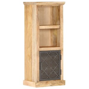 vidaXL Buffet avec porte 45x32x110 cm Bois de manguier solide