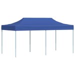 vidaXL Tente de fête Bleu 291 x 580 x 315 cm Tissu Oxford