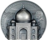 Pièce de monnaie en Argent 25 Dollars g 155.5 (5 oz) Millésime 2025 Historical Monuments TAJ MAHAL