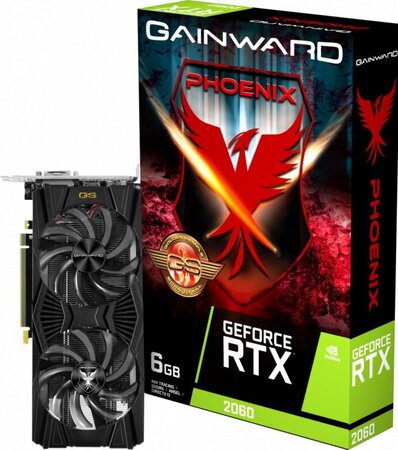 Carte Graphique Nvidia Gainward GeForce RTX 2060 Phoenix GS 6Go GDDR6