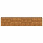vidaXL Lit surélevé de jardin 385x50x69 cm acier corten