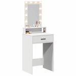 vidaXL Table de Toilette Blanc 50 x 41 x 140 cm Bois d'ingénierie