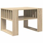 vidaXL Table basse Chêne Sonoma 66 x 49 5 x 45 cm Bois d'ingénierie
