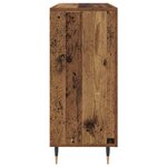 vidaXL Buffet Marron 90 x 34 x 80 cm Bois d'ingénierie
