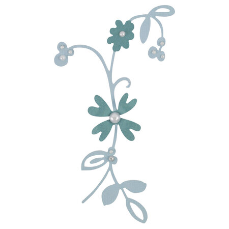 Matrice découpe et embossage (Die) Thinlits Sizzix Blossom
