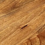vidaXL Dessus de table Ø 80x3 8 cm rond bois de manguier massif