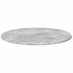 vidaXL Plateau de table Gris béton 80 x 80 x 1 5 cm Bois d'ingénierie