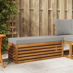 vidaXL Banc de Jardin Bois d'Acacia Massif Naturel
