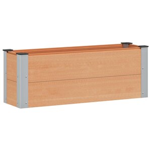 vidaXL Jardinière surélevée Marron 100 x 30 x 36 cm