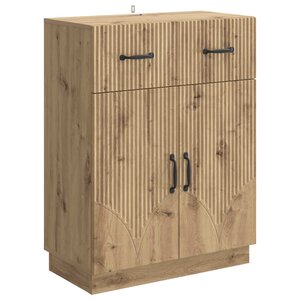 vidaXL Buffet Chêne artisanal 66 x 34 5 x 87 cm Bois d'ingénierie