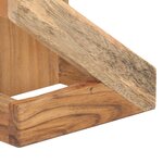 vidaXL Casier à bouteilles pour 5 bouteilles Bois d'acacia massif