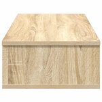 vidaXL Étagère murale avec tiroirs chêne sonoma bois d'ingénierie