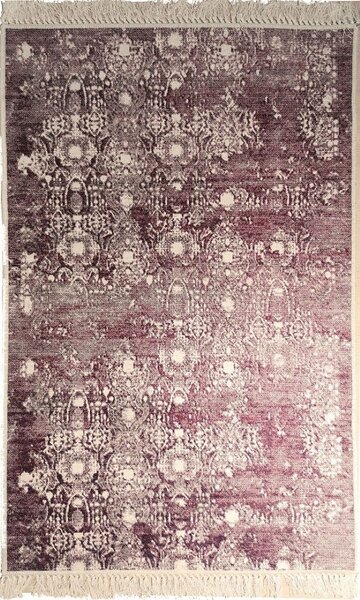 Tapis de salon MEDAILLON 80 x 150 cm - Rouge