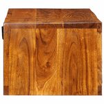 VidaXL Meuble TV mural multicolore 100x30x22 bois massif d'acacia