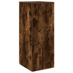 vidaXL Armoire de rangement chêne fumé 40x45x103 5cm bois d'ingénierie
