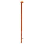vidaXL Tête de lit cire marron 160 cm bois massif de pin