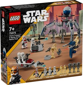 75372 Pack de combat des Clone Troopers™ et Droïdes de combat LEGO® Star Wars™