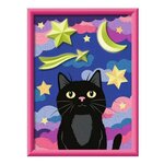 CreArt Peinture au numero Chat noir