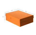 Purebox Pastel A4 100mm - Orange - X 5 - Falken