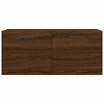 vidaXL Armoire murale chêne marron 80x36 5x35 cm bois d'ingénierie