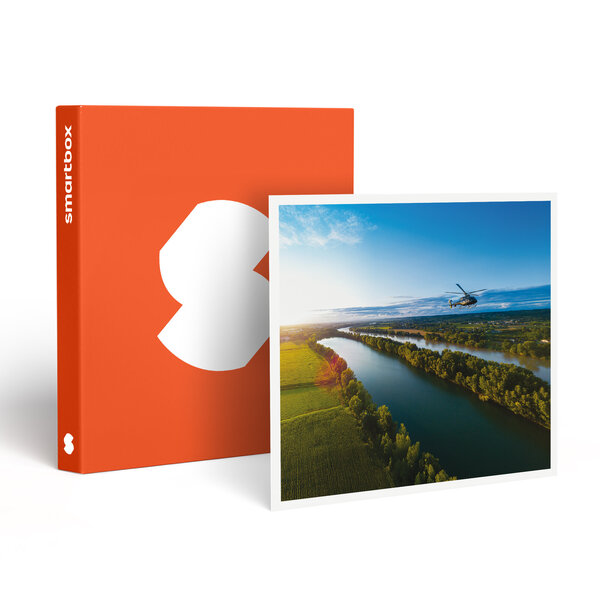 SMARTBOX - Coffret Cadeau Vol en hélicoptère de 30 min pour 2 personnes au-dessus de Bordeaux et ses environs - Sport & Aventure