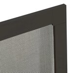 vidaXL Moustiquaire pour fenêtres Anthracite 80x120 cm