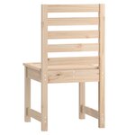 vidaXL Chaises de jardin lot de 2 50x48x91 5 cm bois massif de pin