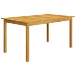 vidaXL Ensemble à manger de jardin 5 Pièces Beige