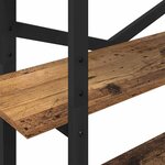 vidaXL Étagère Bois Ancien 100 x 33 5 x 178 cm Bois d'ingénierie