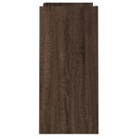 vidaXL Buffet chêne marron 73 5x35x75 cm bois d'ingénierie