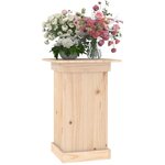 vidaXL Support à fleurs 40x40x60 cm Bois de pin solide
