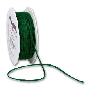 Cordelette jute 25-m-rouleau 2 mm vert sapin