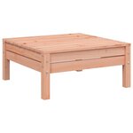 vidaXL Canapé de jardin et coussins repose-pied bois massif douglas
