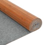 vidaXL Cloison de séparation marron 165x600 cm bambou