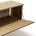 Meuble TV Nicole 160 cm - chêne artisan