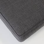 Germania Coussin de siège 35x95x6 cm Anthracite