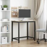 vidaXL table Chêne Sonoma 100 x 50 x 76 5 cm