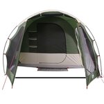vidaXL Tente familiale 6 personnes vert imperméable