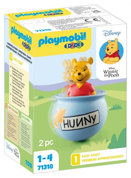 71318 Winnie l'ourson et culbuto pot de miel